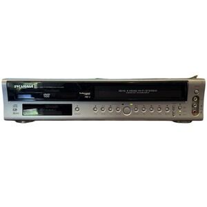 Sylvania DVC850C DVD VCR VHS Recorder Player Combo Tested VHS Works DVD Does Not